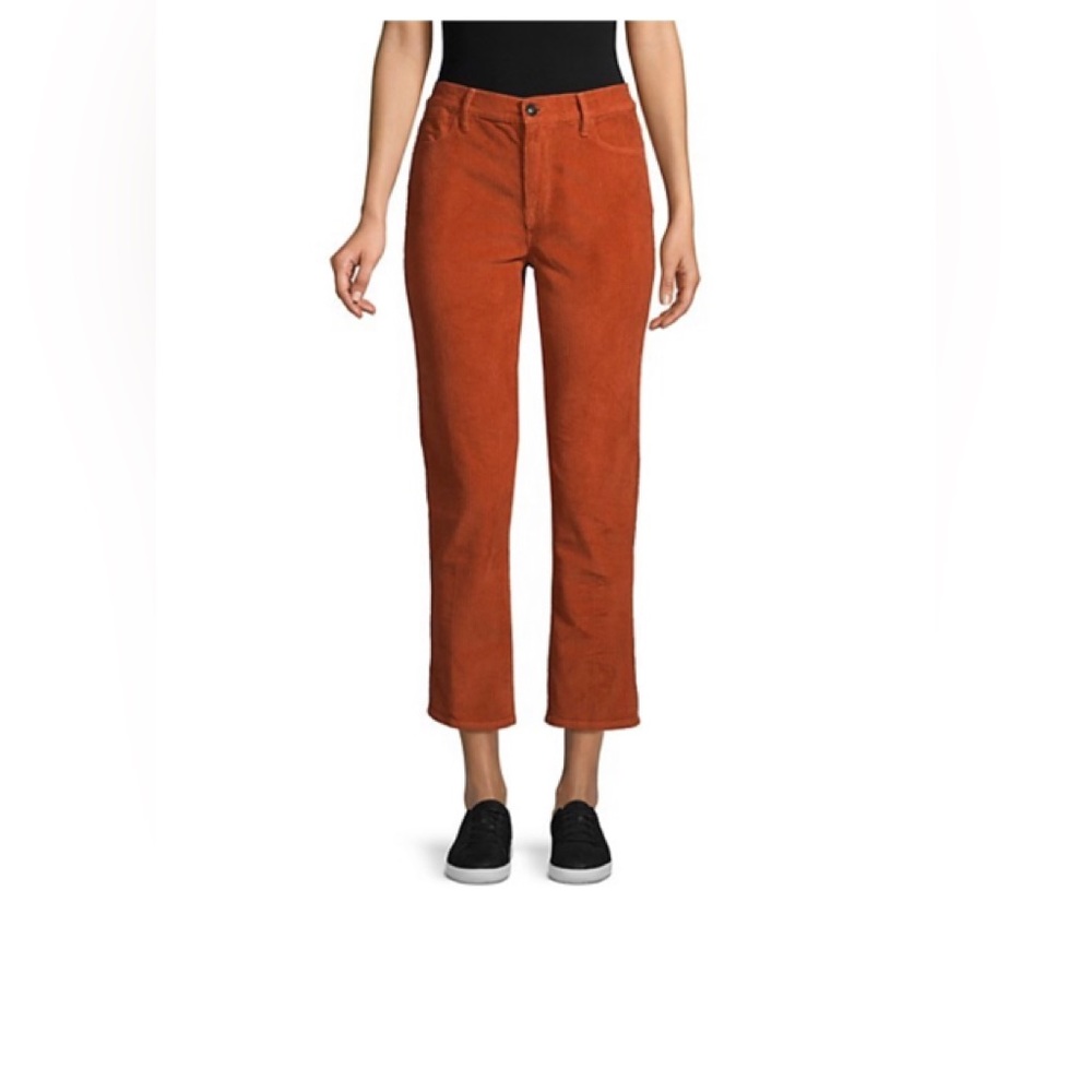 FRAME Le High Straight Corduroy